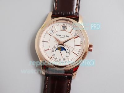 Swiss Caliber 324 Replica Patek Philippe Calatrava 40MM Rose Gold White Dial GRF